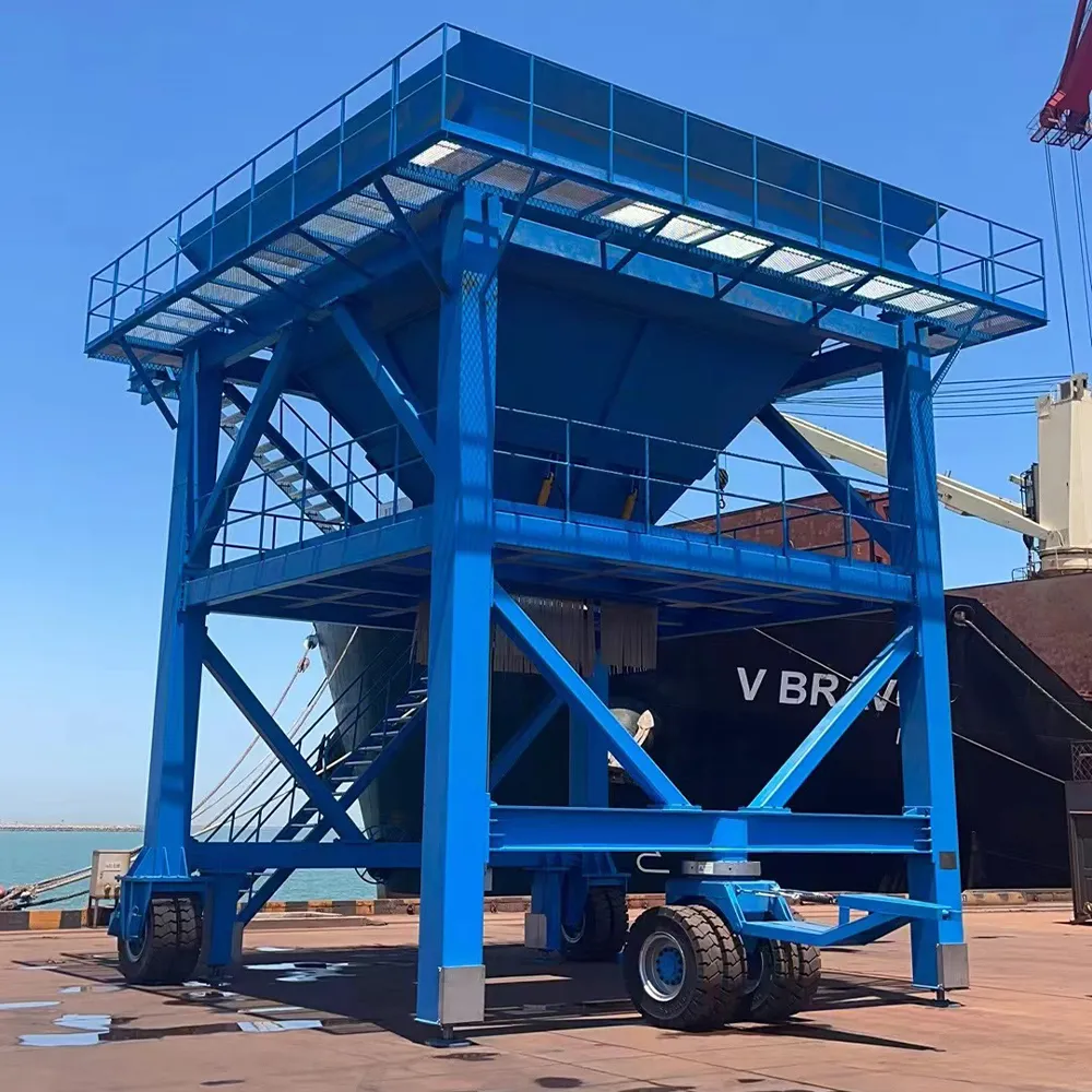 Мобильный бункер для сыпучих материалов (4)